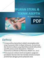 Sosialisasi Pelatihan Pencampuran Steril & Teknik Aseptik Rssa