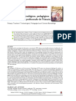 Conocimientos Tecnológicos, Pedagógicos y Disciplinares de Los Profesores de Primaria PDF