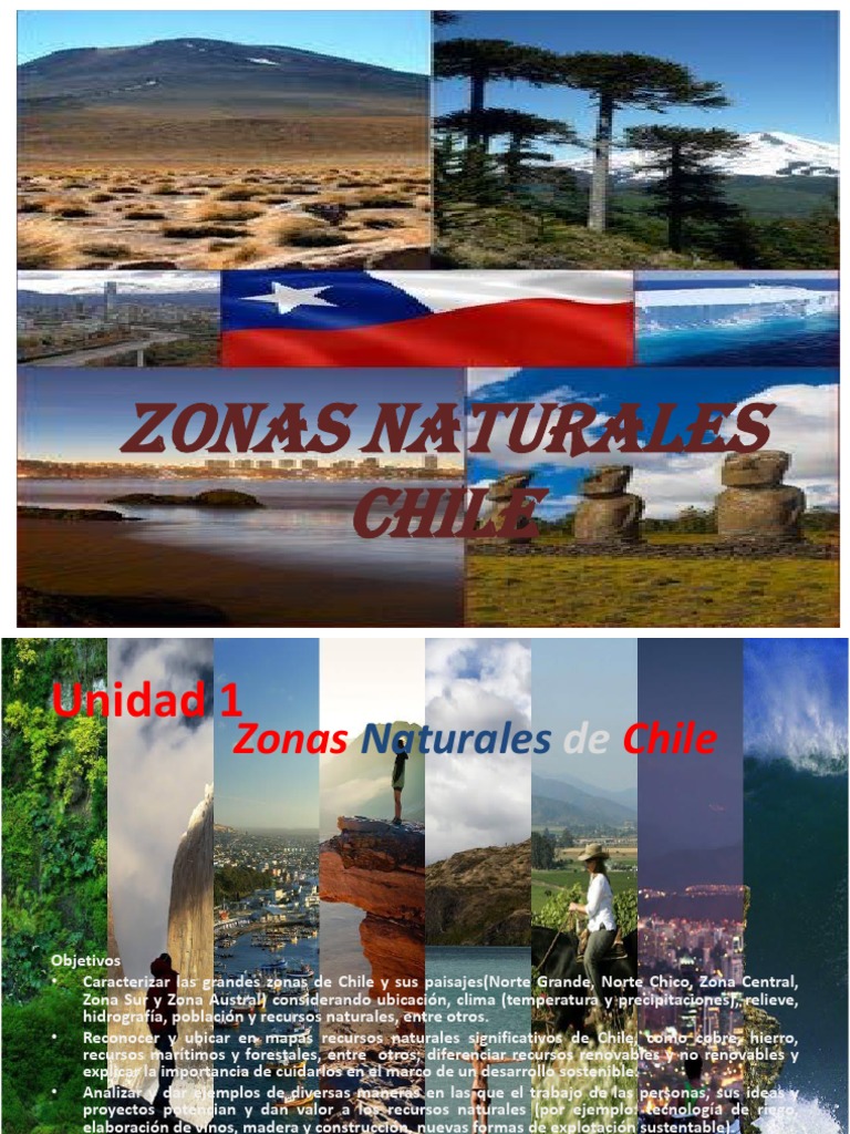 Zonas Naturales de Chile para Niños | PDF | Chile | Naturaleza