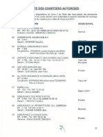 Liste Des Courtiers Autorises PDF