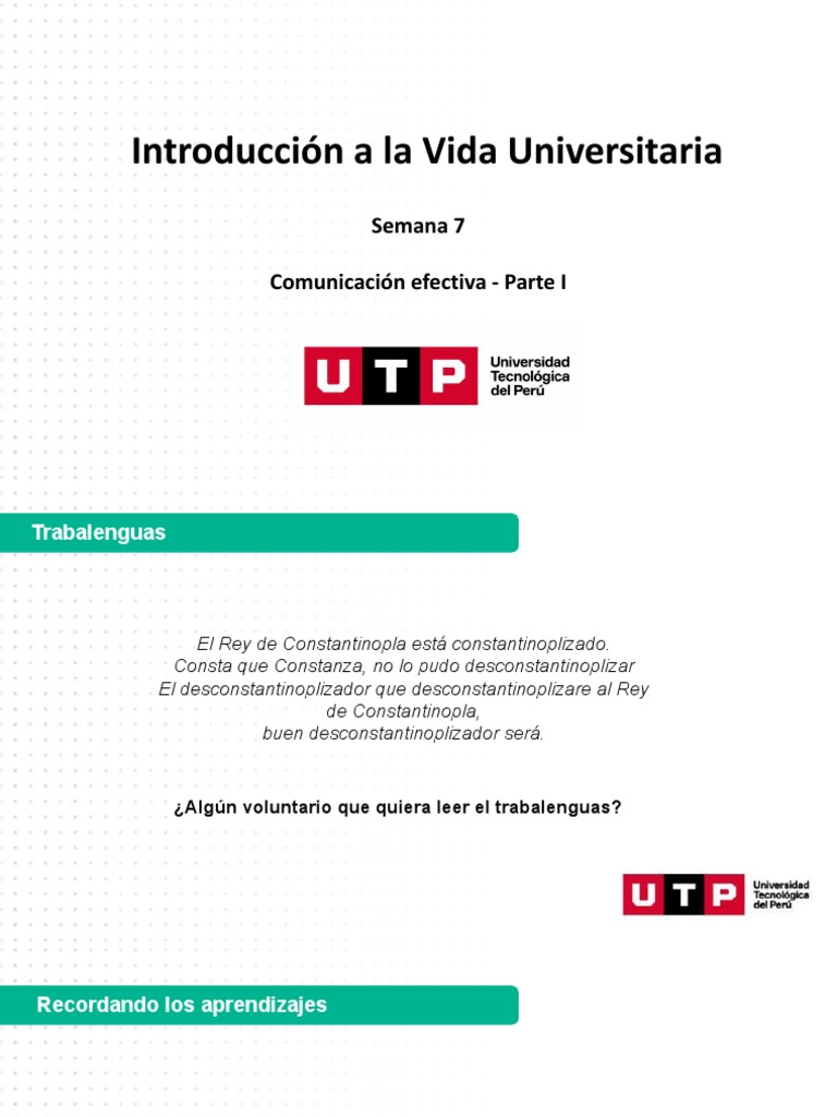 Comunicación Efectiva en Exposiciones | PDF | Crecimiento personal y ...