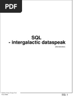 SQL - Intergalactic Dataspeak: (Stonebraker)