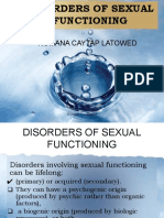 Disorders of Sexual Functioning 2