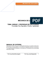 Unidad 1. Propiedad de Los Fluidos PDF