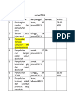 Jadwal Poa