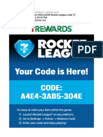 Congrats On Your EXCLUSIVE Rocket League Code ? PDF