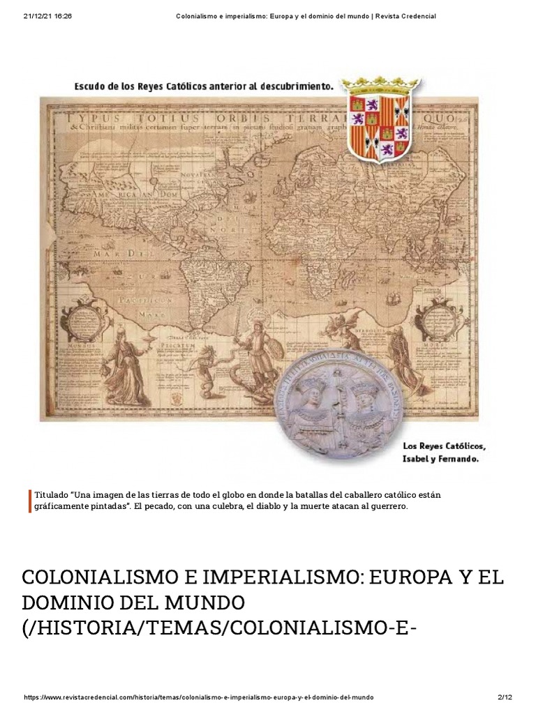 Colonialismo e imperialismo europeo | PDF | Colonialismo | Descolonización