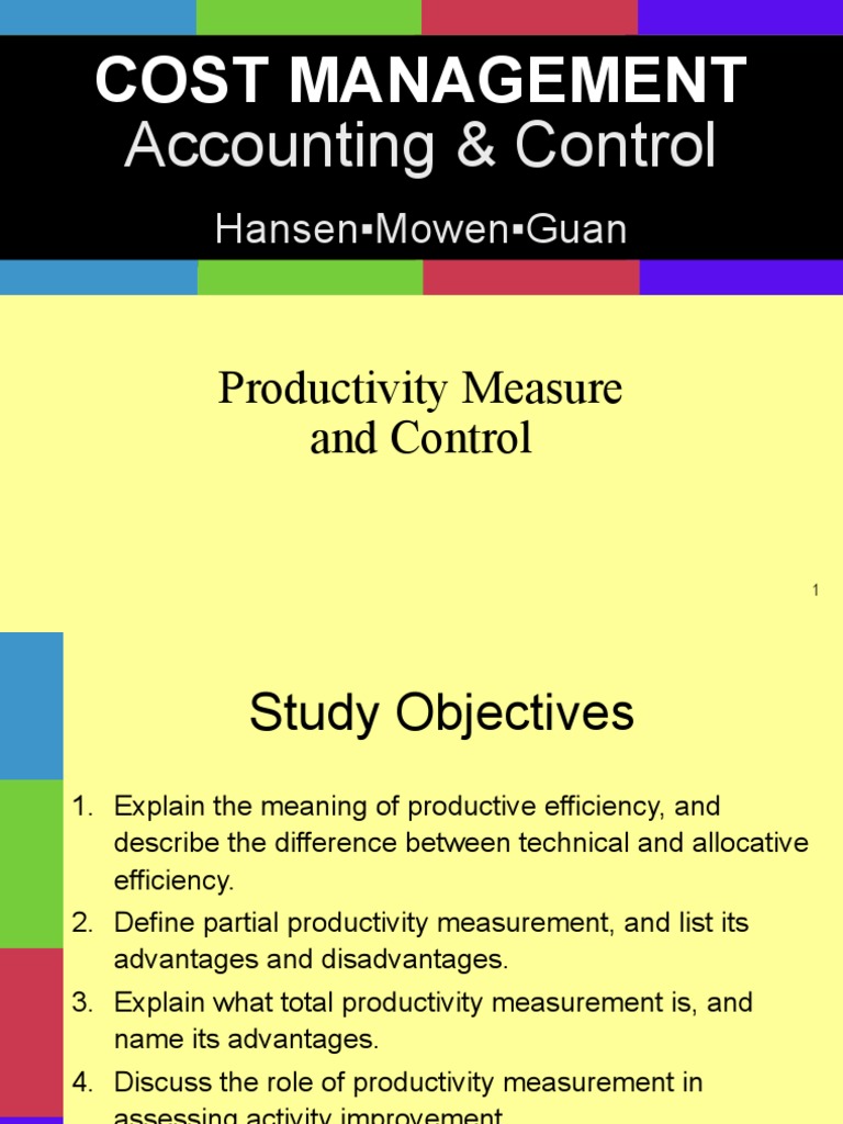 Productivity Measurement and Efficiency | PDF | Labour Economics ...