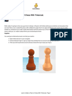 Learn to Make a Chess Pawn With Tinkercad