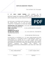 Carta de Liquidaciã - N y Finiquito
