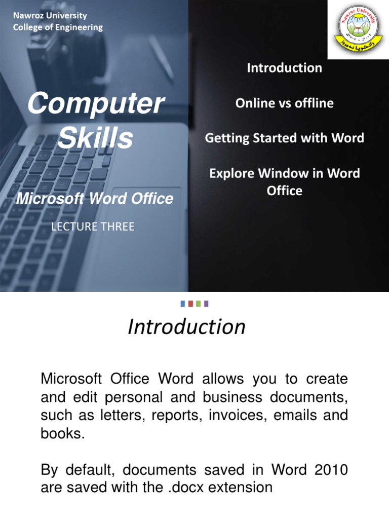 Microsoft Word Office Basics Guide | PDF | Microsoft Word | Computer File