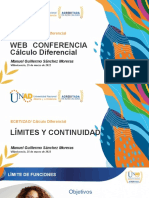 Web Conferencia Unidad 2 - Limites, Propiedades y Límites Indeterminados