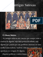 As cantigas satíricas e de escárnio na Idade Média