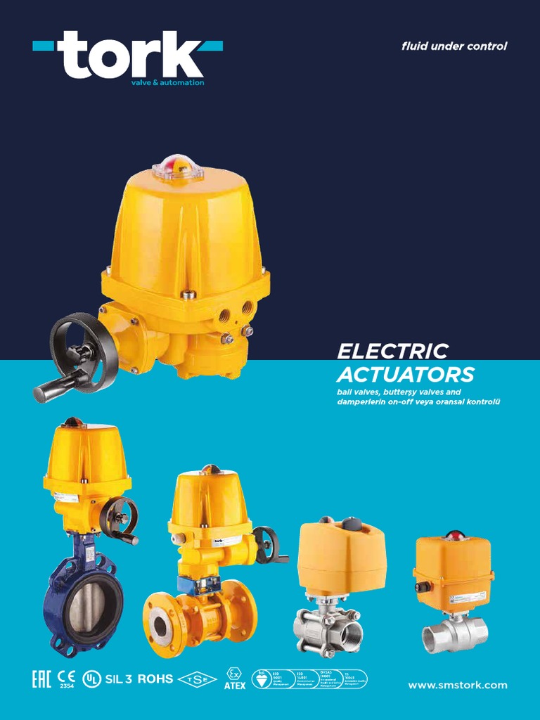 Electric Actuator Catalogue PDF Electric Motor Switch