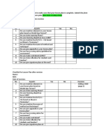 Checklist For Checking Modul Ajar Content and Revision Form