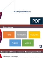 2. Presentación Data representation