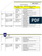 Planificación Mensual 2°a