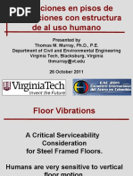 Floor Vibration (Part 1) | PDF | Physical Phenomena | Applied And ...