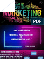 Traditional and Modern Marketing