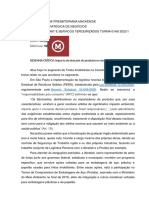 Trilha 1 Gestão de Materias e Serviços Terc - Resenha Impacto Do Descarte Envio