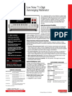 Low Noise 7 - Digit Autoranging Multimeter: Ordering Information