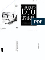 Lectura - Opcional - Construir - Enemigo-Humberto ECO PDF
