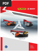 SANY STC500 50 Ton Crane Load Chart | PDF | Crane (Machine)