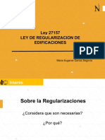 1 PARTE SEMANA 6 LEY 27157 Ley de Regularización de Edificaciones PDF