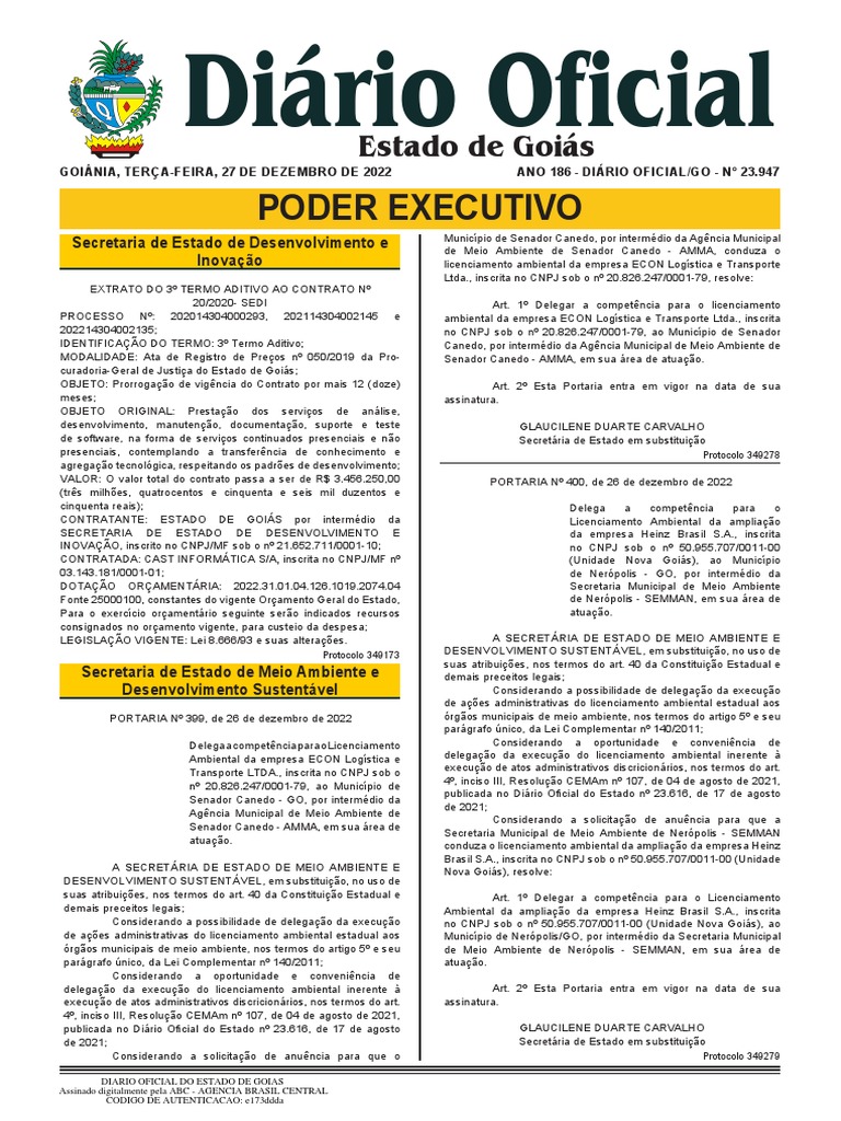 その他 12345 Prorrogação de Contrato e Licenciamento Ambiental | PDF