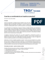 Os riscos do uso de ar condicionado inadequado em hospitais