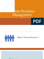 Human Resource Management