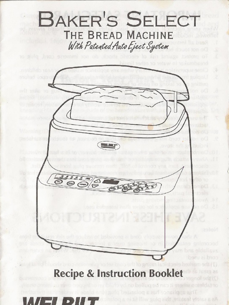 Welbilt ABM6200 Manual PDF