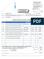 Cotizacion Papeleria PDF