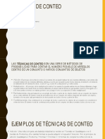 Técnicas de Conteo-Svr PDF