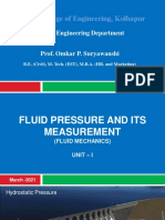 Unit 1 Fluid Statics 1