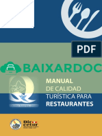 Manual de Calidad Turística para Restaurantes PDF