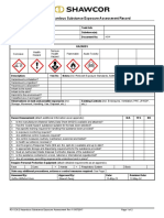 RD-G 24.1 Hazardous Substance Exposure Assessment Record - TEMPLATE