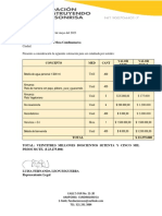 Cotizacion Fundacion Construyendo