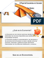 Papel Del Economista en La Sociedad PDF