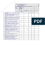 GAS PROCESSING PLANT HVAC PUNCH LIST