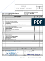 E. H. JCB JS210SC - Check List