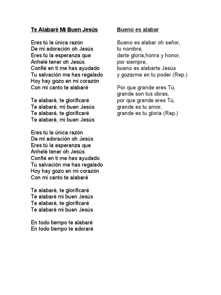 Coros PDF Cristo (título) Jesús