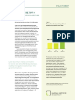 Land Value Return Policy Brief PDF