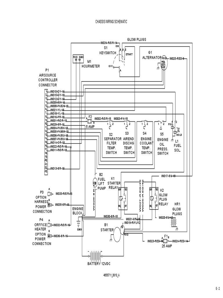 Chassis Wiring Schematic Overview | PDF | Equipment | Manufactured Goods