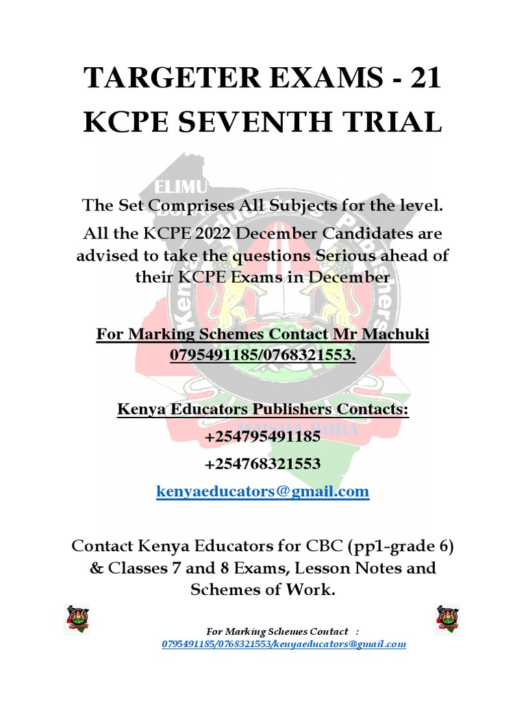 CL8 TARGETER 7 EXAM.pdf PDF