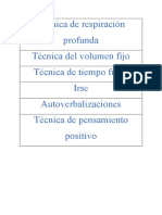 Técnica de Respiración Profunda