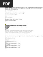 Javascript Borad Paper Questions