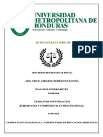 Jurisdiccion y Competencia en Derecho Penal