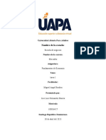 Tarea 1. Fundamentos de Economia