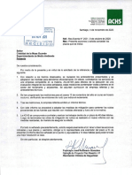 Carta ACHS Solicita Ampliación de Plazo